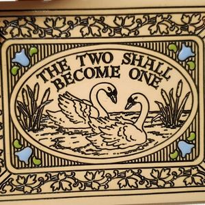 Wall Hanging Trinity Pottery Handcrafted Ceramic Decor Made in U.S.A. Wedding